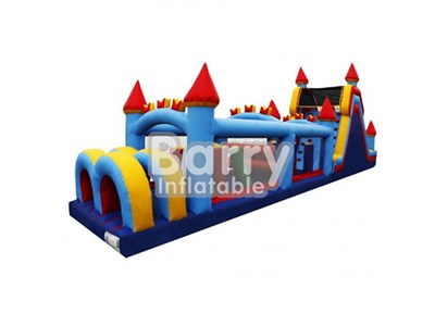 Direct factory price inflatable castle obstacle course for sale BY-OC-023